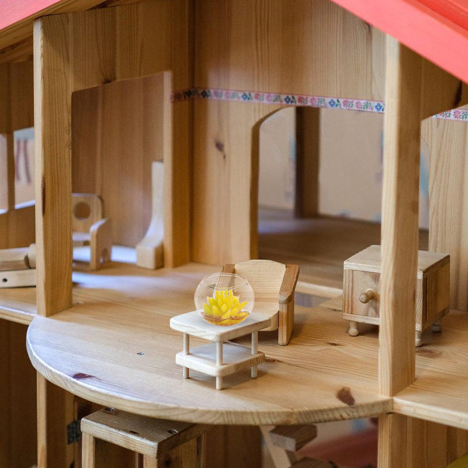 Vase Decor - Conjunto de 5 vasos de vidro