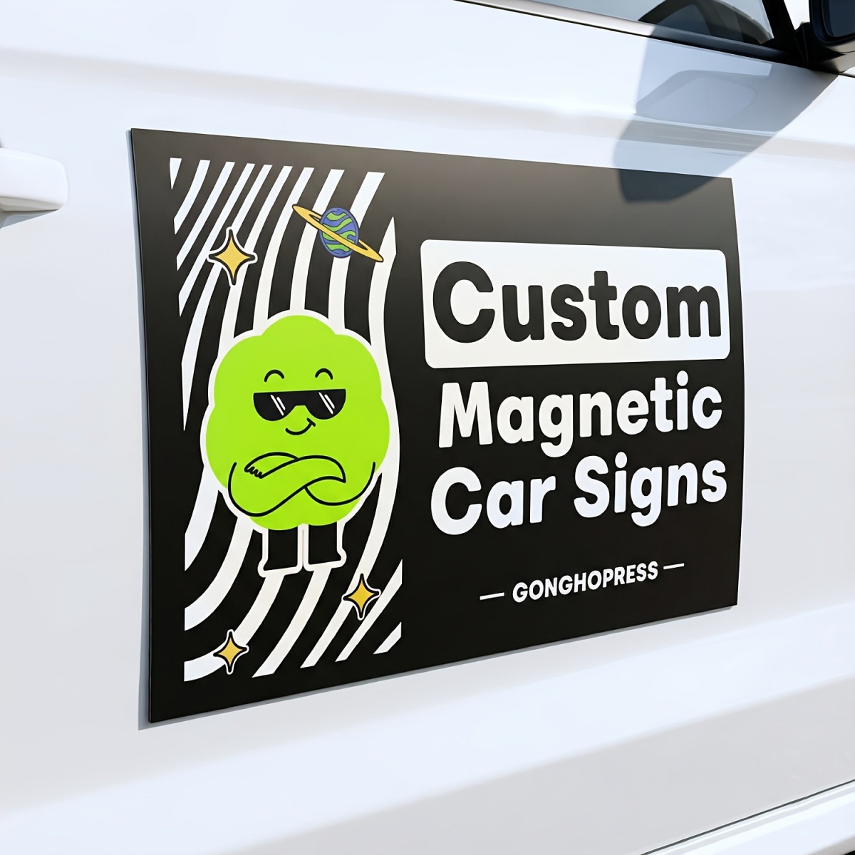 Wall Sticker - Adesivos Magnéticos Personalizáveis para Carros —