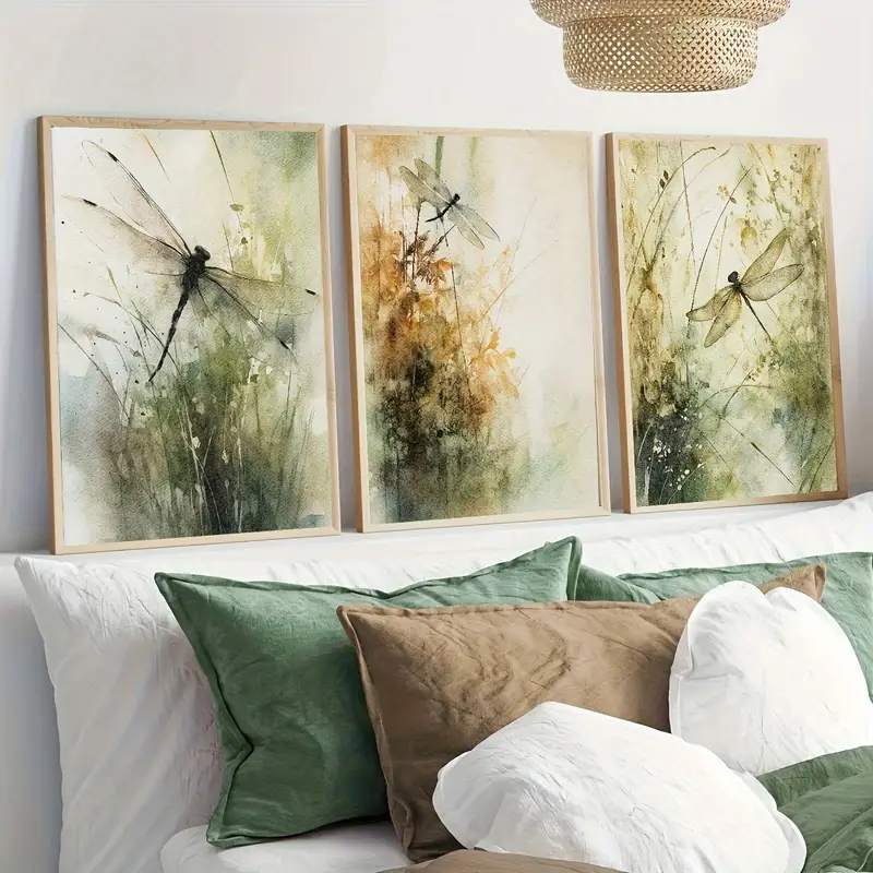 Abstract Canvas Set - Conjunto de 3 Peças: Pôster de