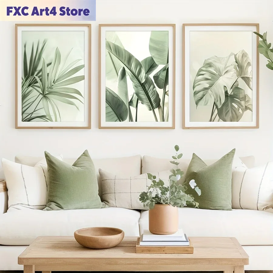 Abstract Canvas Set - Quadros Decorativos de Parede 2D Sem