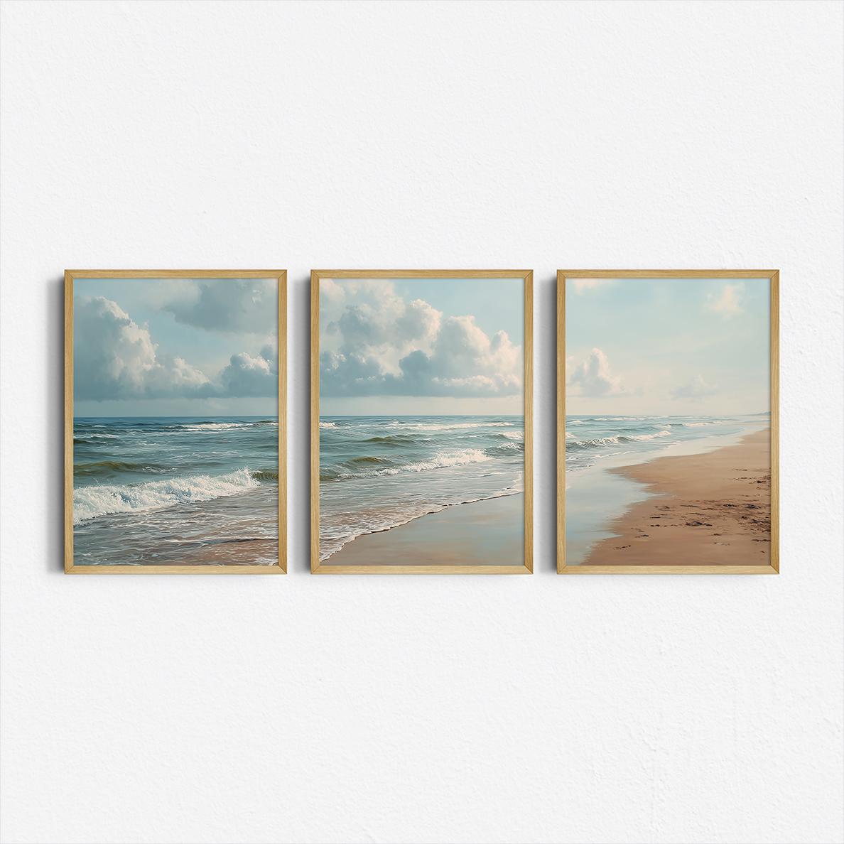 Conjunto de 3 Impressões de Tr - Abstract Canvas Set avaliação e preço