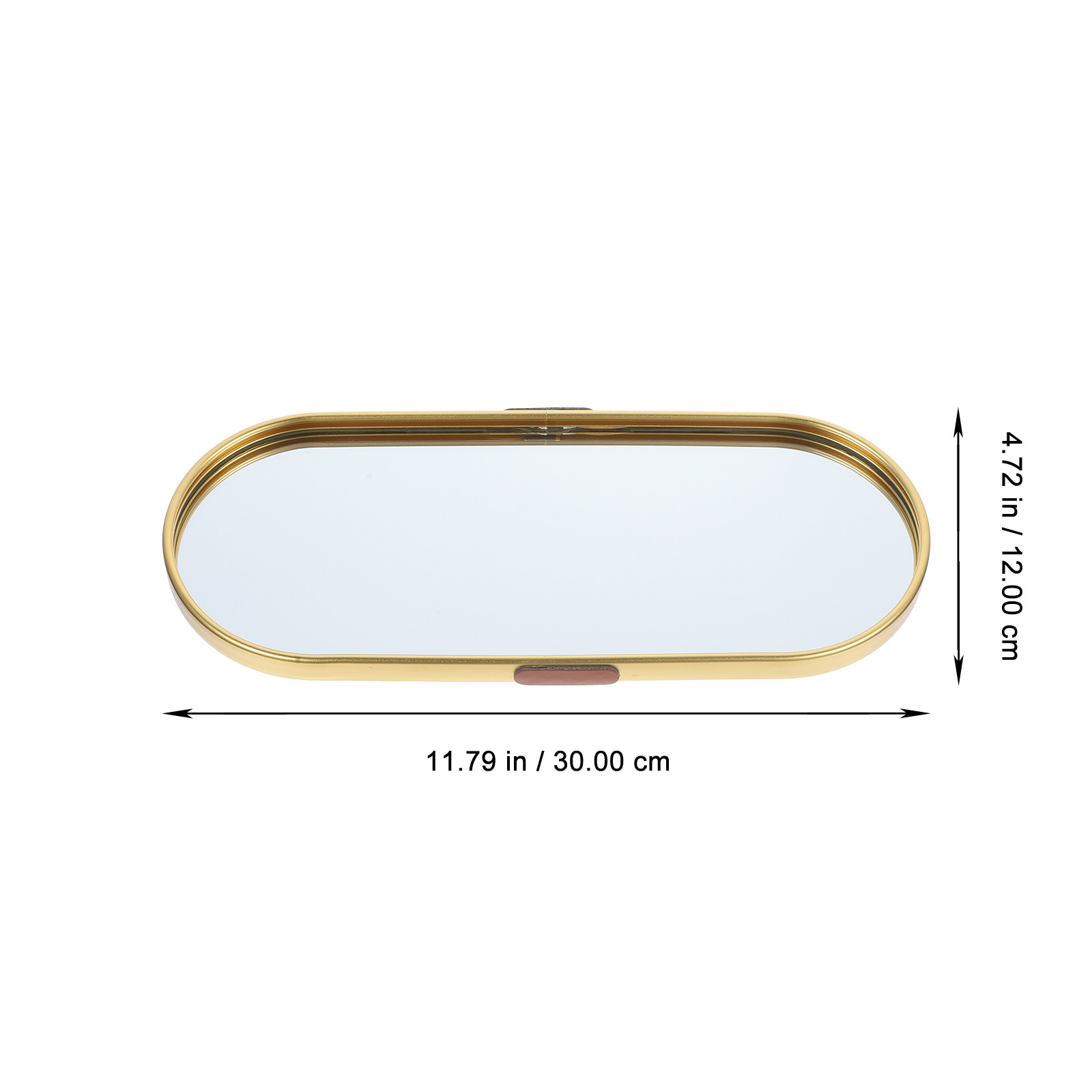 Bandeja decorativa vintage com - Decorative Mirror avaliação e preço