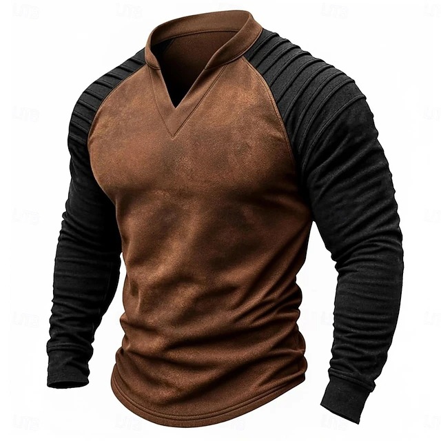 Camisa Henley Vintage Desgasta - Area Rug avaliação e preço