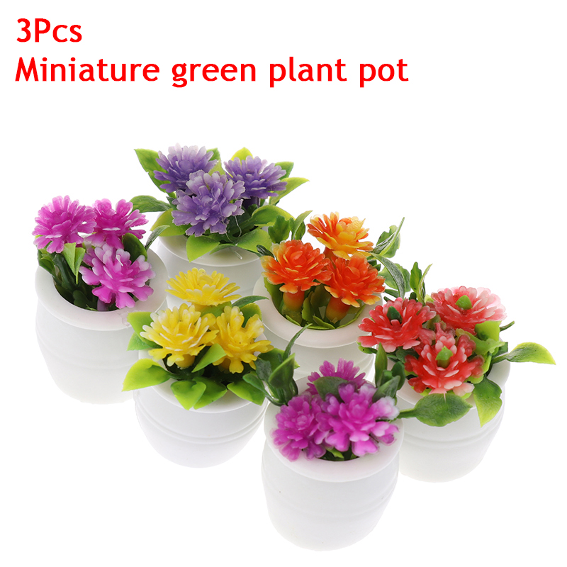 3 pçs mini simulação de uma ca - Vase Decor avaliação e preço