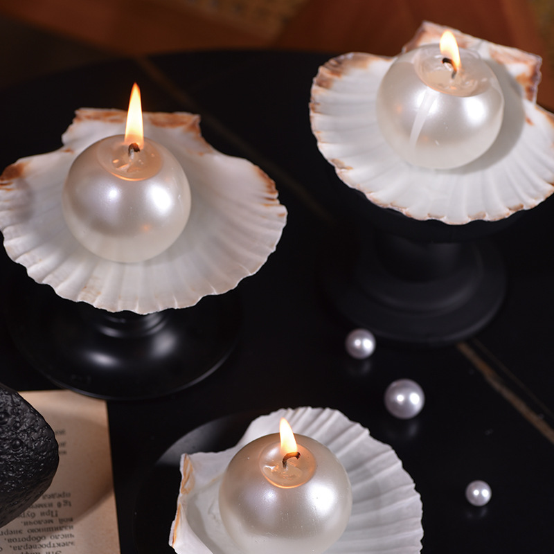 Elegantes Velas de Pérola com  - Candle Holder Decor avaliação e preço