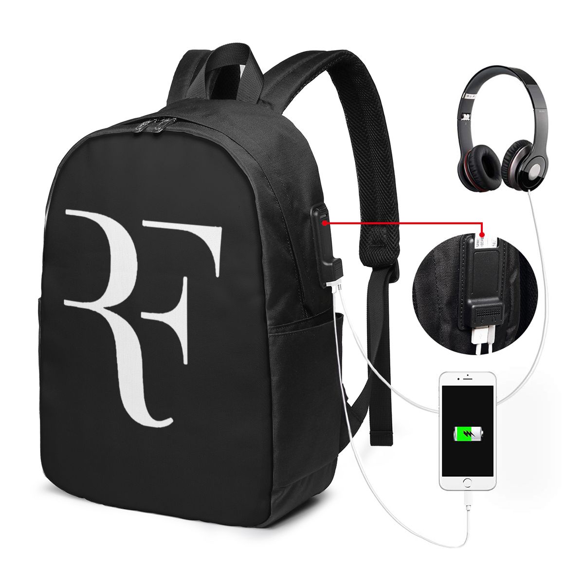 Mochila Roger Federer para via - Wall Sticker avaliação e preço