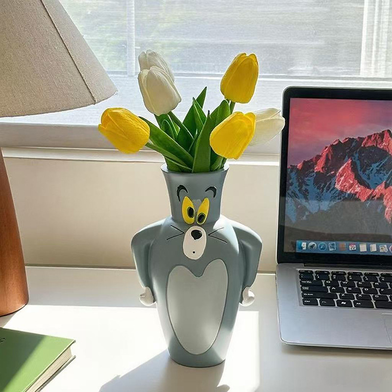Vaso Decorativo Criativo Tom e - Vase Decor avaliação e preço